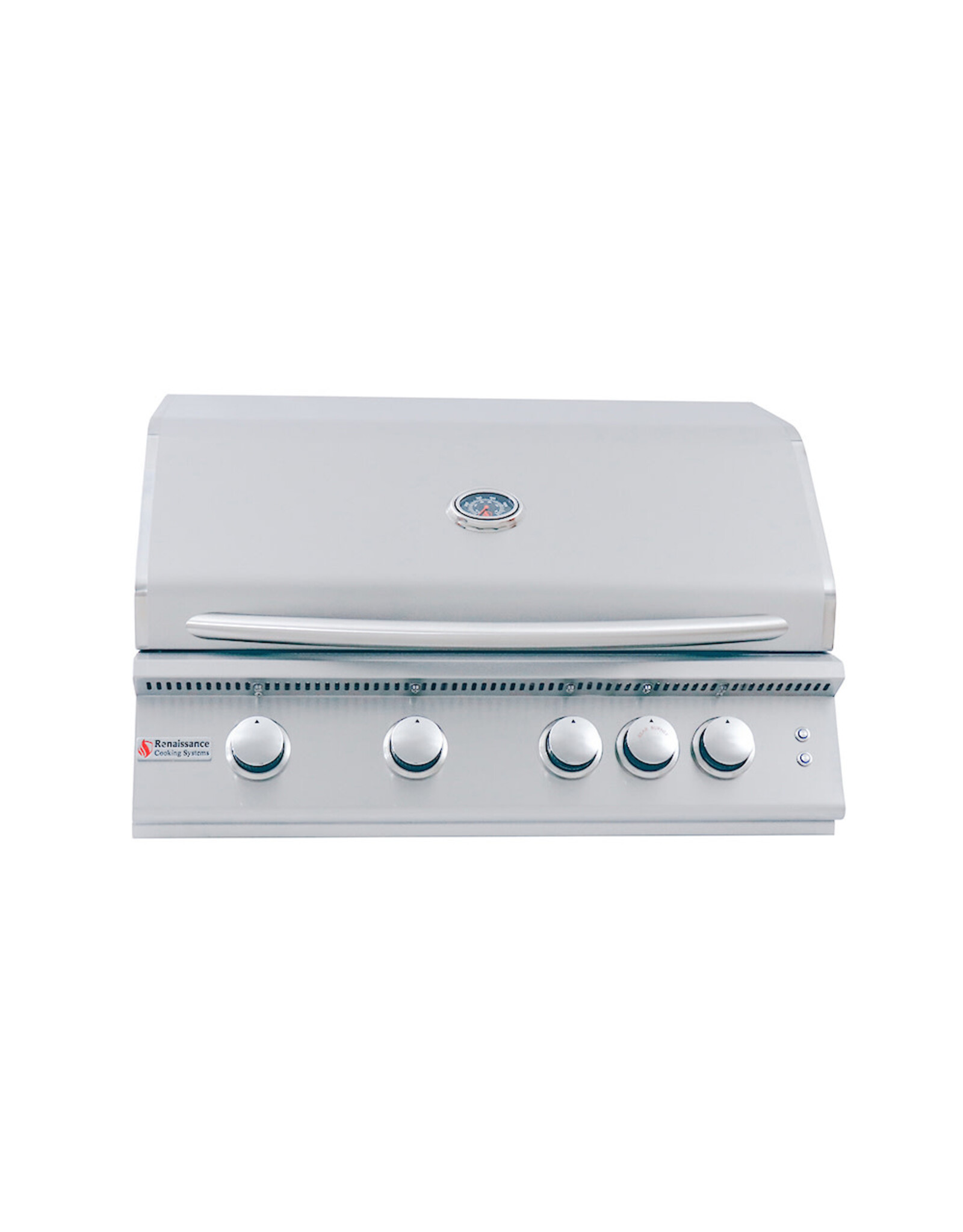 Renaissance Cooking Systems Renaissance 32" Premier Grill W/ Rear Burner & Blue LEDs - RJC32AL