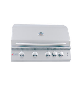 Renaissance Cooking Systems Renaissance 32" Premier Grill W/ Rear Burner & Blue LEDs - RJC32AL