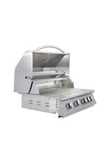 Renaissance Cooking Systems Renaissance 32" Premier Grill W/ Rear Burner & Blue LEDs - RJC32AL