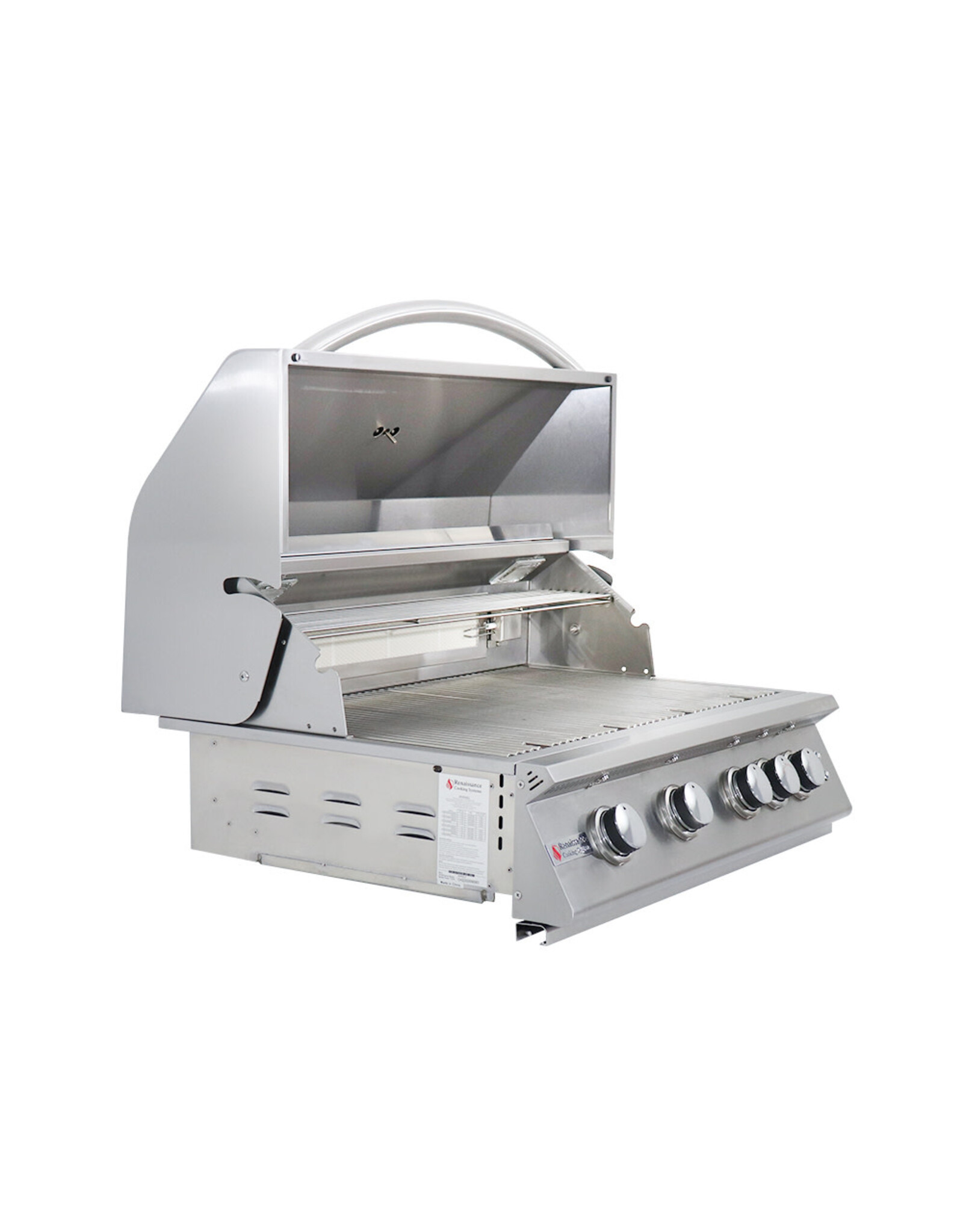 Renaissance Cooking Systems Renaissance 32" Premier Grill W/ Rear Burner & Blue LEDs - RJC32AL