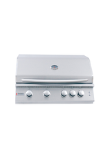 Renaissance Cooking Systems Renaissance 32" Premier Grill W/ Rear Burner & Blue LEDs - RJC32AL