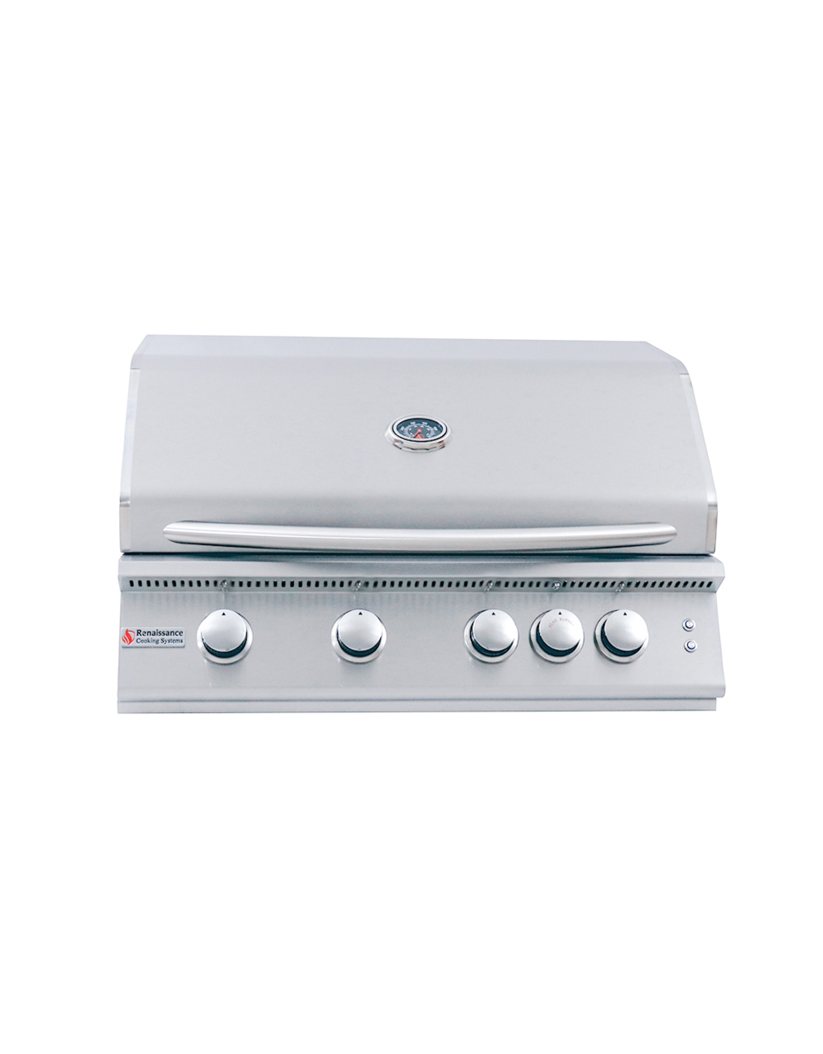 Renaissance Cooking Systems Renaissance 32" Premier Grill W/ Rear Burner & Blue LEDs - RJC32AL