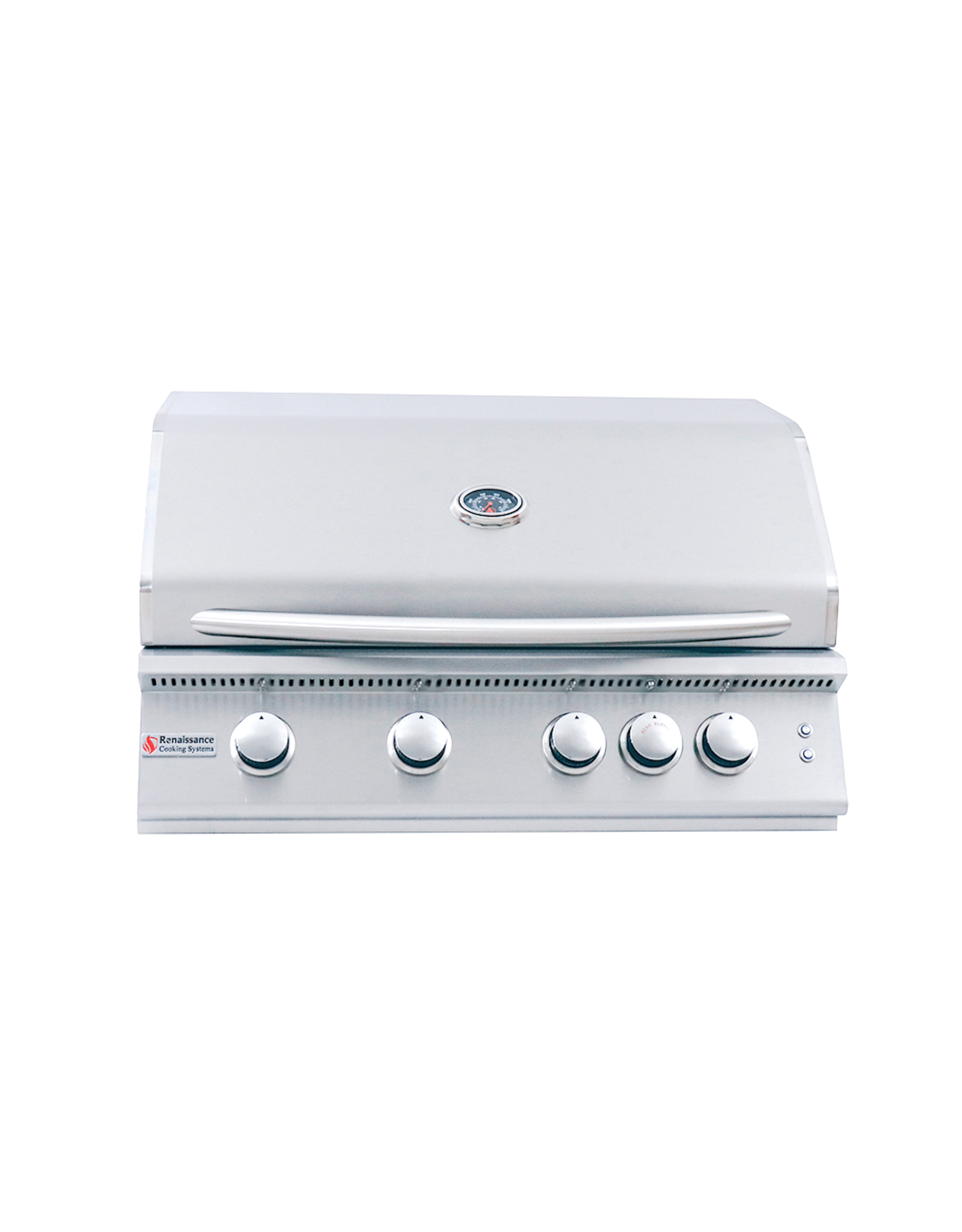 Renaissance Cooking Systems Renaissance 32" Premier Grill W/ Rear Burner & Blue LEDs - RJC32AL
