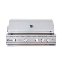 Renaissance Cooking Systems Renaissance 38" Cutlass Pro Grill W/ Rear Burner, Briquette Trays & Blue LEDs - RON38B
