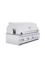 Renaissance Cooking Systems Renaissance 38" Cutlass Pro Grill W/ Rear Burner, Briquette Trays & Blue LEDs - RON38B