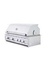 Renaissance Cooking Systems Renaissance 38" Cutlass Pro Grill W/ Rear Burner, Briquette Trays & Blue LEDs - RON38B