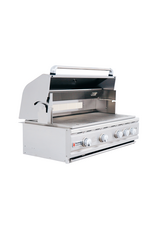 Renaissance Cooking Systems Renaissance 38" Cutlass Pro Grill W/ Rear Burner, Briquette Trays & Blue LEDs - RON38B