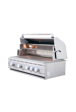 Renaissance Cooking Systems Renaissance 38" Cutlass Pro Grill W/ Rear Burner, Briquette Trays & Blue LEDs - RON38B