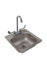 Renaissance Cooking Systems Renaissance Stainless Sink & Faucet (Was 107500) - 14 3/8" x 14 3/8" - RSNK1