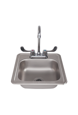Renaissance Cooking Systems Renaissance Stainless Sink & Faucet (Was 107500) - 14 3/8" x 14 3/8" - RSNK1