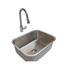 Renaissance Cooking Systems Renaissance Stainless Undermount Sink & Pull Down Faucet - 21" x 15 3/4" - RSNK2