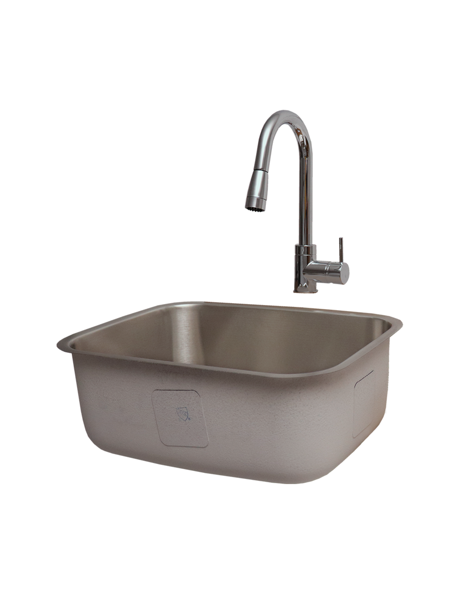 Renaissance Cooking Systems Renaissance Stainless Undermount Sink & Pull Down Faucet - 21" x 15 3/4" - RSNK2