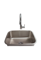 Renaissance Cooking Systems Renaissance Stainless Undermount Sink & Pull Down Faucet - 21" x 15 3/4" - RSNK2
