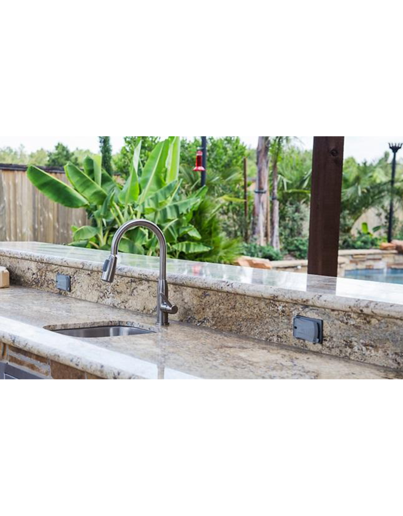 Renaissance Cooking Systems Renaissance Stainless Undermount Sink & Pull Down Faucet - 21" x 15 3/4" - RSNK2