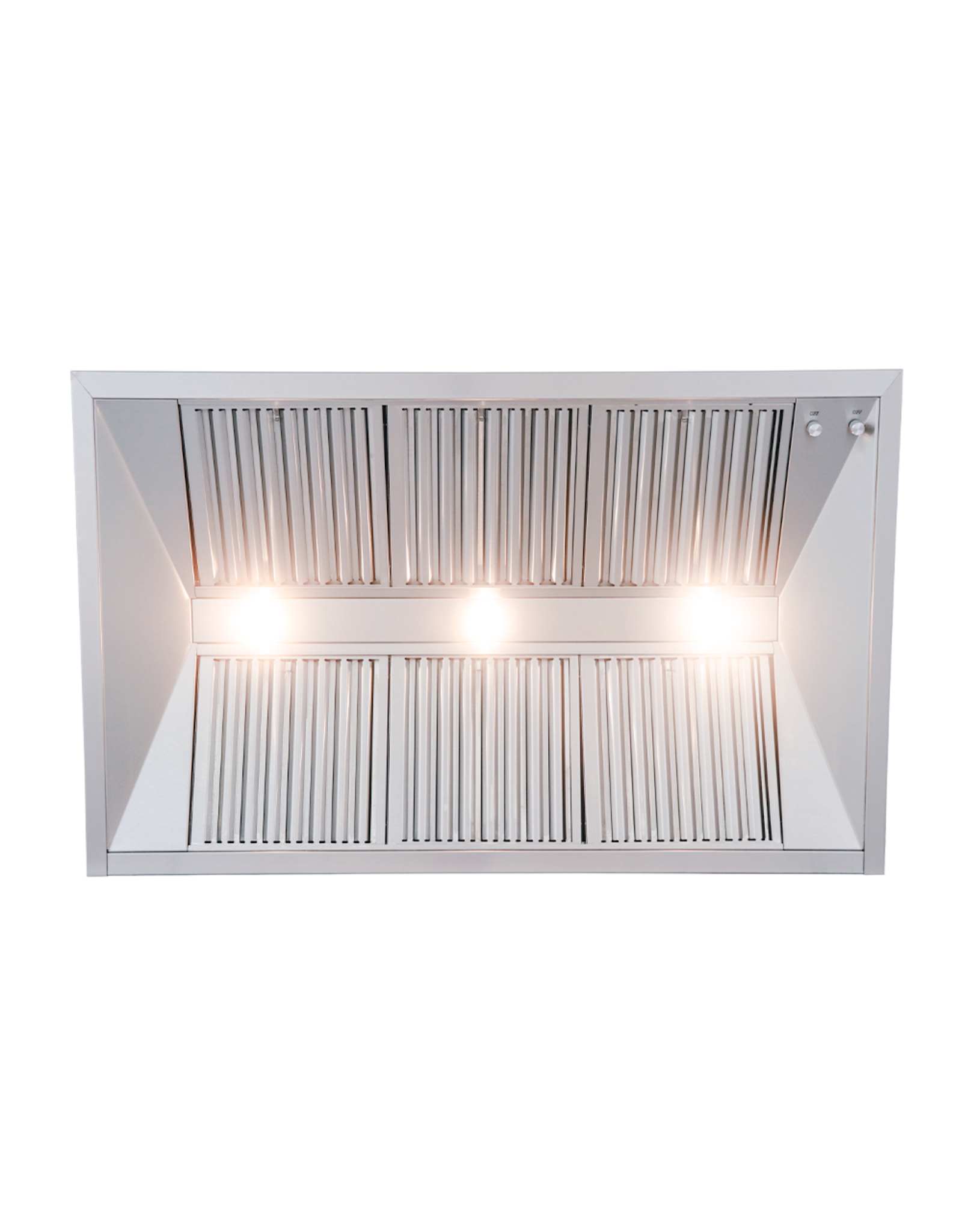 Renaissance Cooking Systems Renaissance 48" - 304 SS Vent Hood w/ 1200 CFM Blowers - RVH48