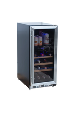 Renaissance Cooking Systems Renaissance Wine Cooler Refrigerator W/ 15" Glass Window - 3.2 Cu. Ft. - UL Rated - RWC1