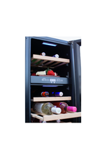Renaissance Cooking Systems Renaissance Wine Cooler Refrigerator W/ 15" Glass Window - 3.2 Cu. Ft. - UL Rated - RWC1