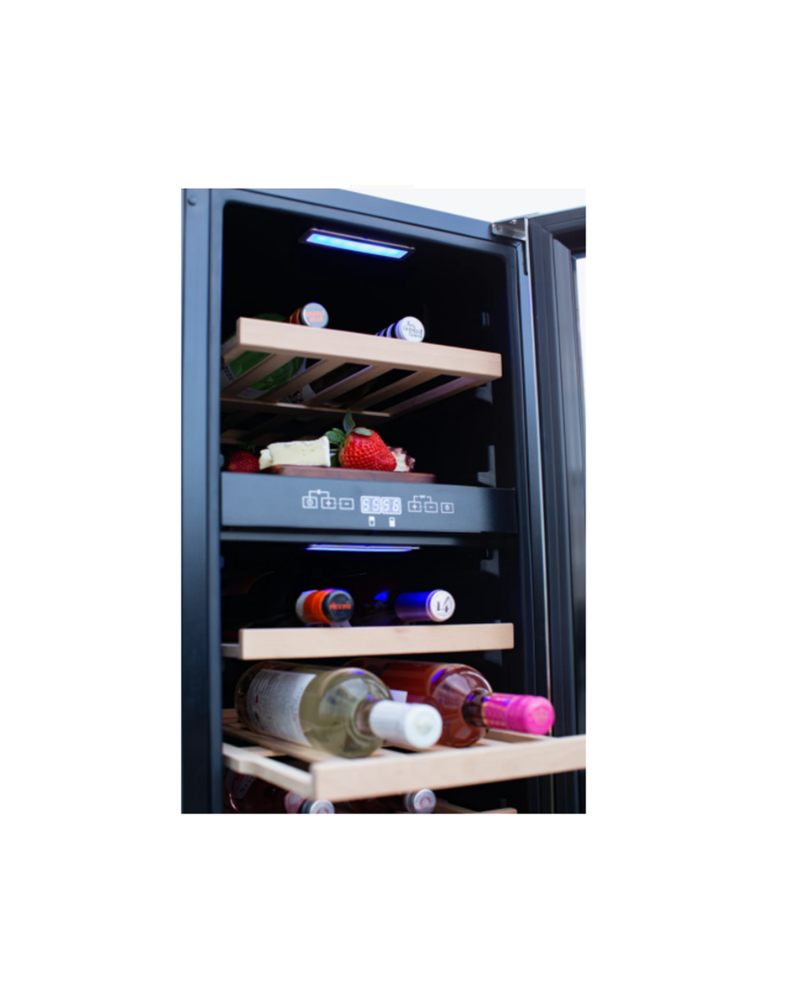 Renaissance Cooking Systems Renaissance Wine Cooler Refrigerator W/ 15" Glass Window - 3.2 Cu. Ft. - UL Rated - RWC1