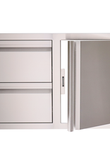 Renaissance Cooking Systems Renaissance Cooking Systems The Valiant Series Double Drawer w/ Door Combo - VDC1