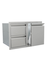 Renaissance Cooking Systems Renaissance Valiant Double Drawer & LP Bottle Storage - Fully Enclosed - VDCL1