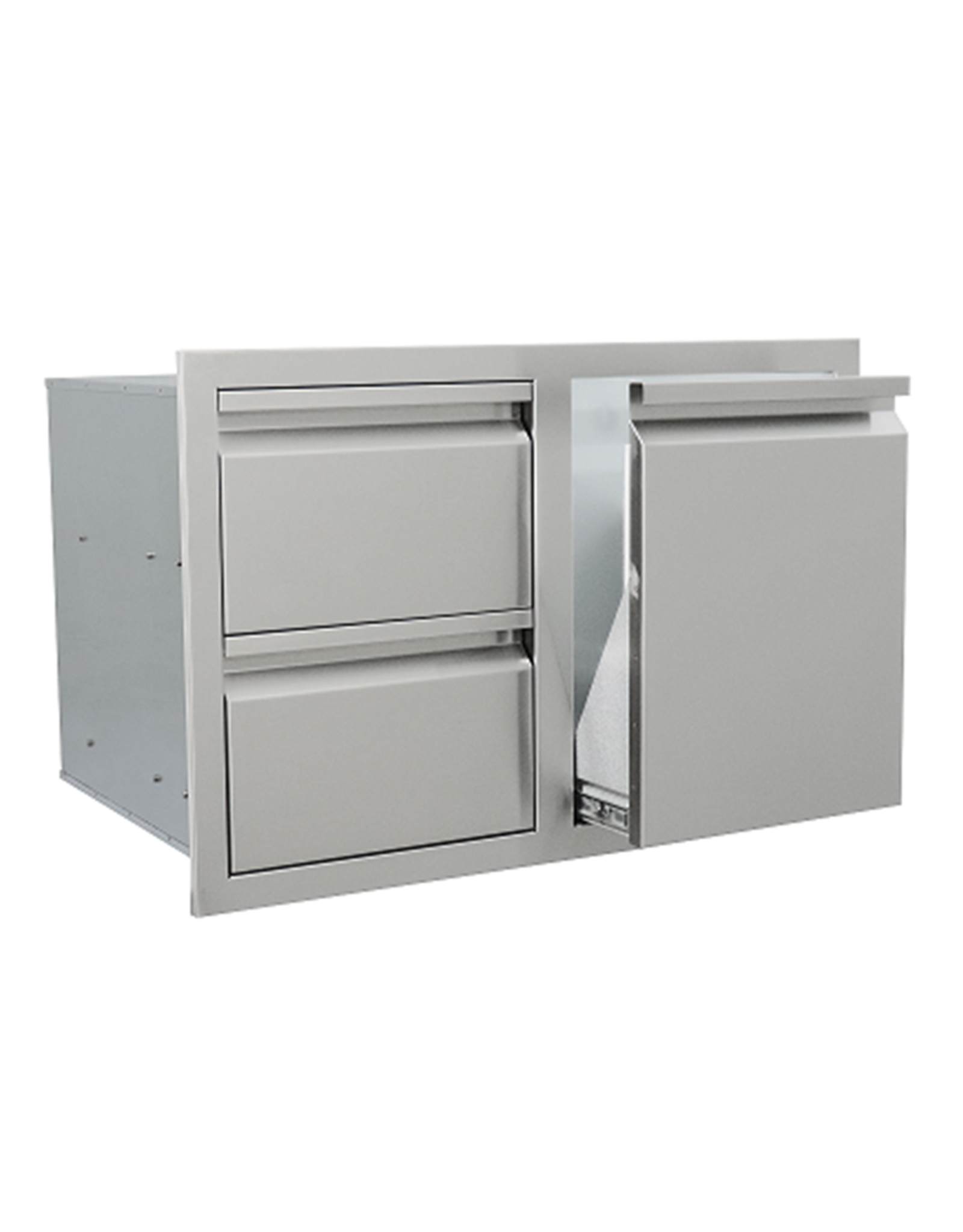 Renaissance Cooking Systems Renaissance Valiant Double Drawer & LP Bottle Storage - Fully Enclosed - VDCL1