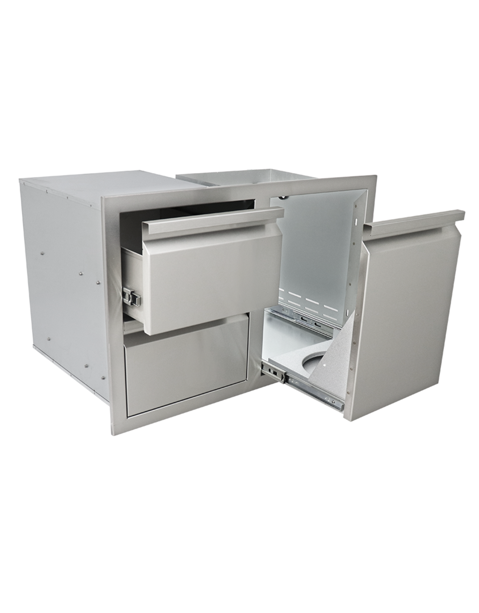 Renaissance Cooking Systems Renaissance Valiant Double Drawer & LP Bottle Storage - Fully Enclosed - VDCL1