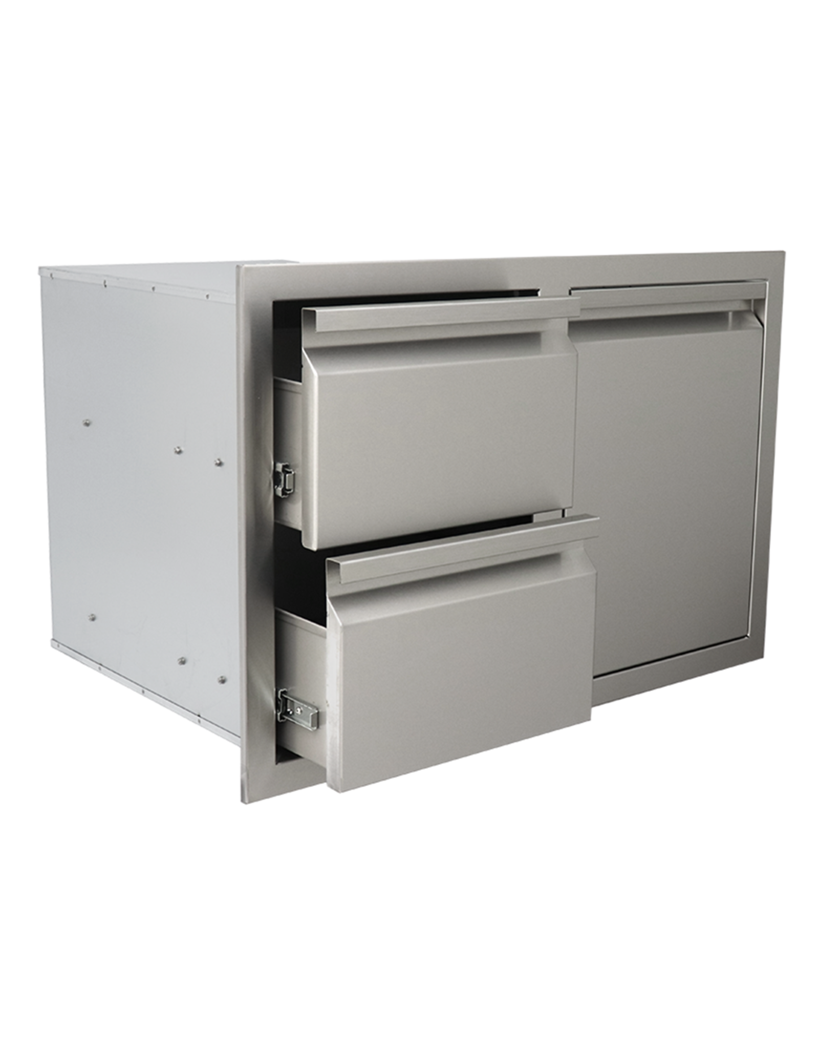 Renaissance Cooking Systems Renaissance Valiant Double Drawer & LP Bottle Storage - Fully Enclosed - VDCL1