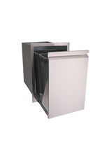 Renaissance Cooking Systems Renaissance Valiant Double Trash & Recycle Drawer - Two Trash Can Included - VTD2