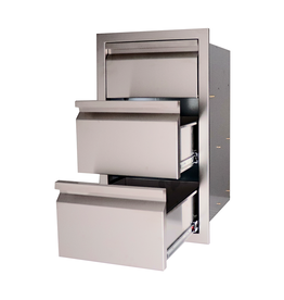 Renaissance Cooking Systems Renaissance Valiant Double Drawer & Paper Towel Holder - Fully Enclosed - VTHC1