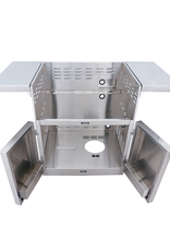 Renaissance Cooking Systems Renaissance 30" Freestanding ARG Cart #304 SS 2-Door Design - ARG30CART