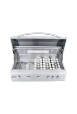 Renaissance Cooking Systems Renaissance 40" Premier Grill W/ Rear Burner & Blue LEDs - RJC40AL LP