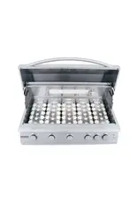 Renaissance Cooking Systems Renaissance 40" Premier Grill W/ Rear Burner & Blue LEDs - RJC40AL LP