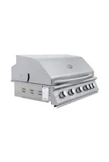 Renaissance Cooking Systems Renaissance 40" Premier Grill W/ Rear Burner & Blue LEDs - RJC40AL LP