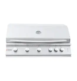 Renaissance Cooking Systems Renaissance 40" Premier Grill W/ Rear Burner & Blue LEDs - RJC40AL