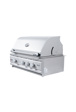Renaissance Cooking Systems Renaissance 30" Cutlass Pro Grill W/ Rear Burner, Briquette Trays & Blue LEDs - RON30B LP