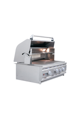Renaissance Cooking Systems Renaissance 30" Cutlass Pro Grill W/ Rear Burner, Briquette Trays & Blue LEDs - RON30B LP