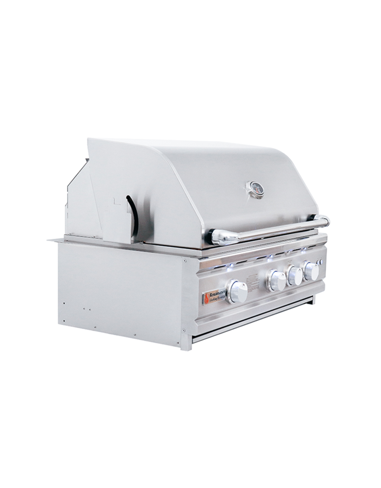 Renaissance Cooking Systems Renaissance 30" Cutlass Pro Grill W/ Rear Burner, Briquette Trays & Blue LEDs - RON30B LP