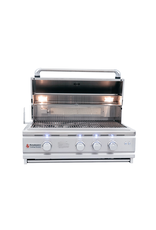Renaissance Cooking Systems Renaissance 30" Cutlass Pro Grill W/ Rear Burner, Briquette Trays & Blue LEDs - RON30B LP