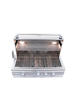 Renaissance Cooking Systems Renaissance 30" Cutlass Pro Grill W/ Rear Burner, Briquette Trays & Blue LEDs - RON30B LP