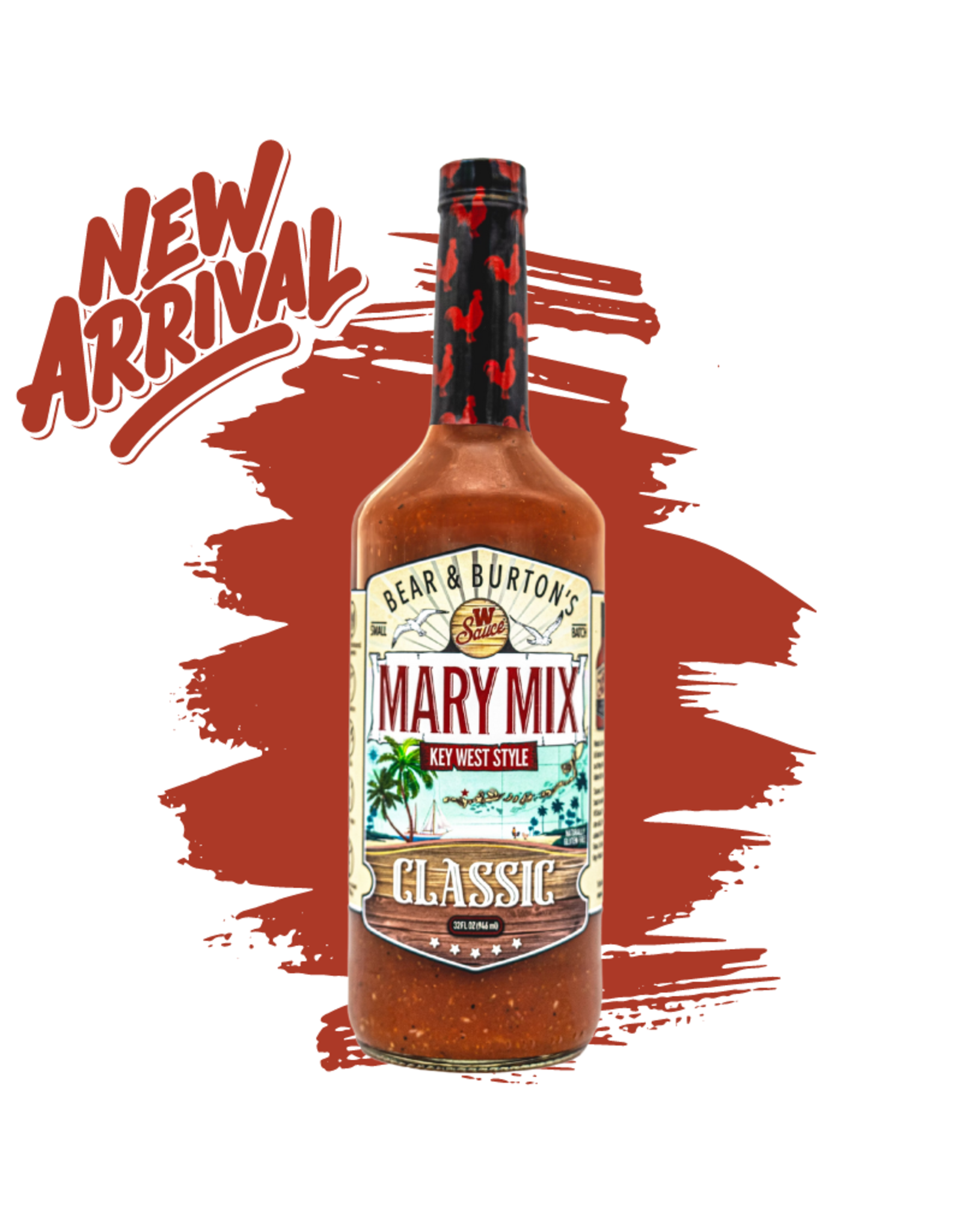 Bear & Burton's Bear & Burtons Blood Mary Mix - Key West Style - 95146