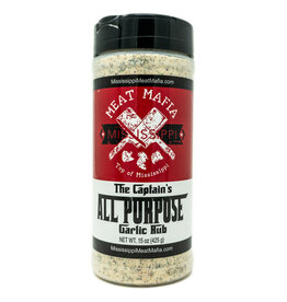 Mississippi Meat Mafia Mississippi Meat Mafia - The Captain's All-Purpose Garlic Rub (15 oz.)