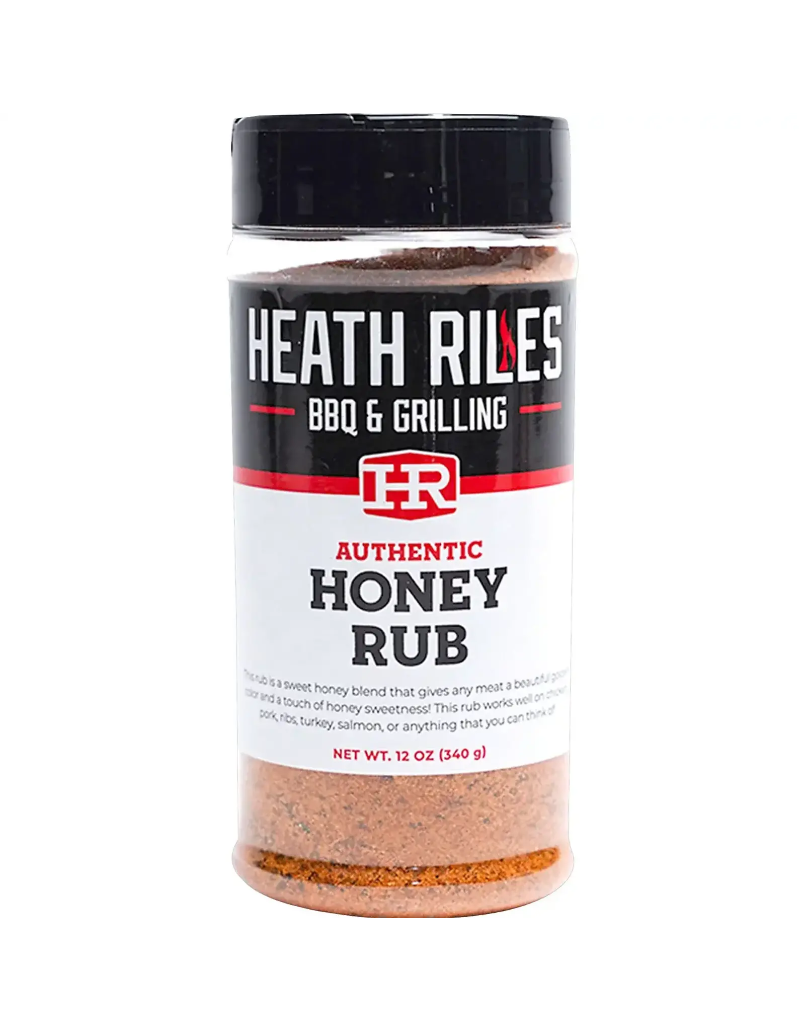 Heath Riles BBQ Heath Riles BBQ -  Honey Rub Shaker, 16 oz.