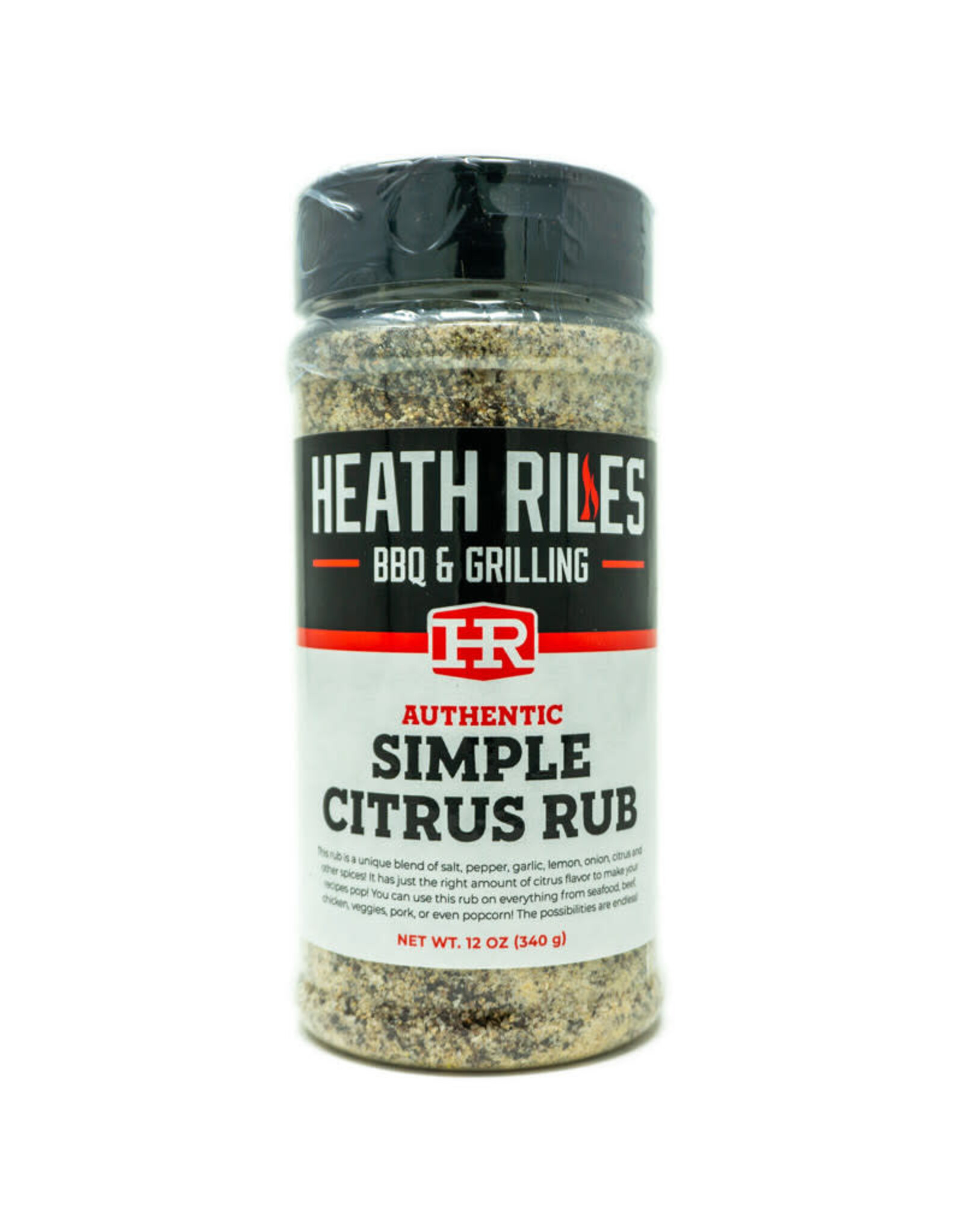 Heath Riles BBQ Heath Riles BBQ - Simple Citrus Rub Shaker, 16 oz.