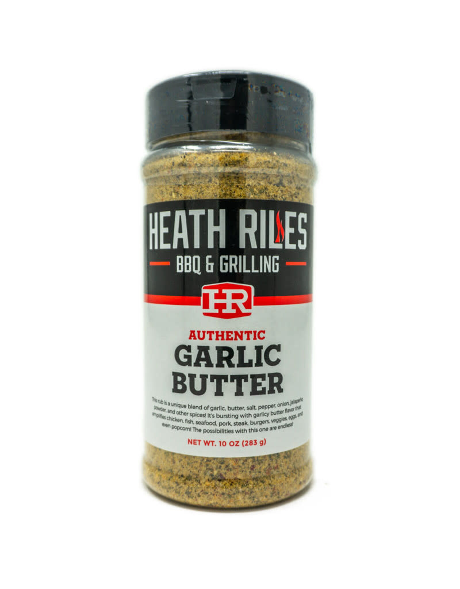 Heath Riles BBQ Heath Riles BBQ - Garlic Butter Rub Shaker, 16 oz.