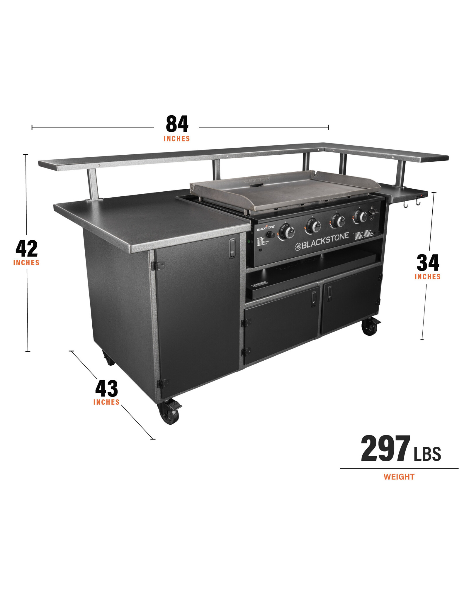 Blackstone Blackstone 5 Person Chef's Table W/ 36" Griddle - 6023