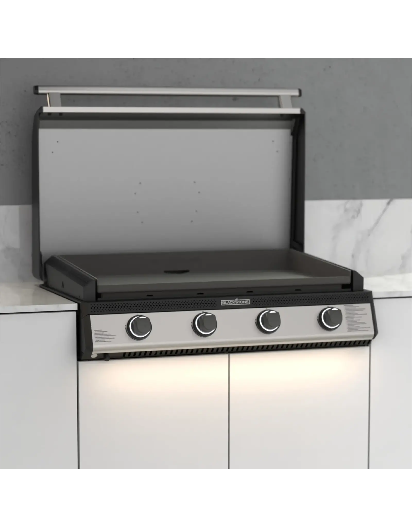 Blackstone Blackstone Stainless Steel 36-Inch Drop-in Griddle with Hood - Propane - 6038