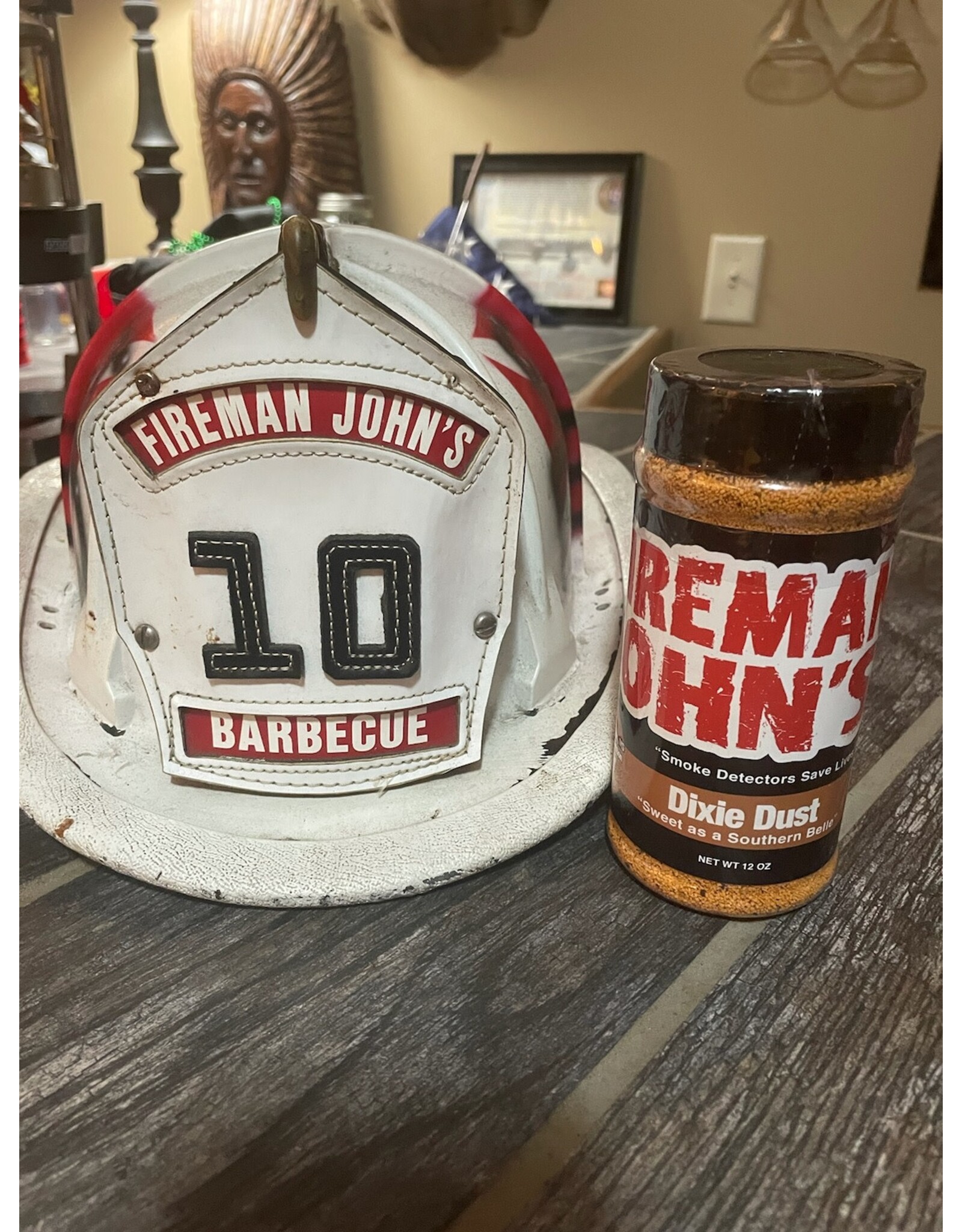 Fireman John's BBQ Fireman John's Barbeque Rub Dixie Dust (12 oz)