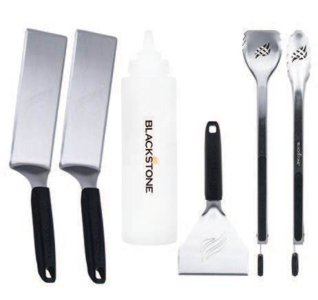 Blackstone Grill Accessories Set, 8 PCS Griddle Barbecue Tools Kit-Outdoor BBQ e Blackstone Grill Accessories Set, 8 PCS Griddle Barbecue Tools Kit-Outdoor BBQ e