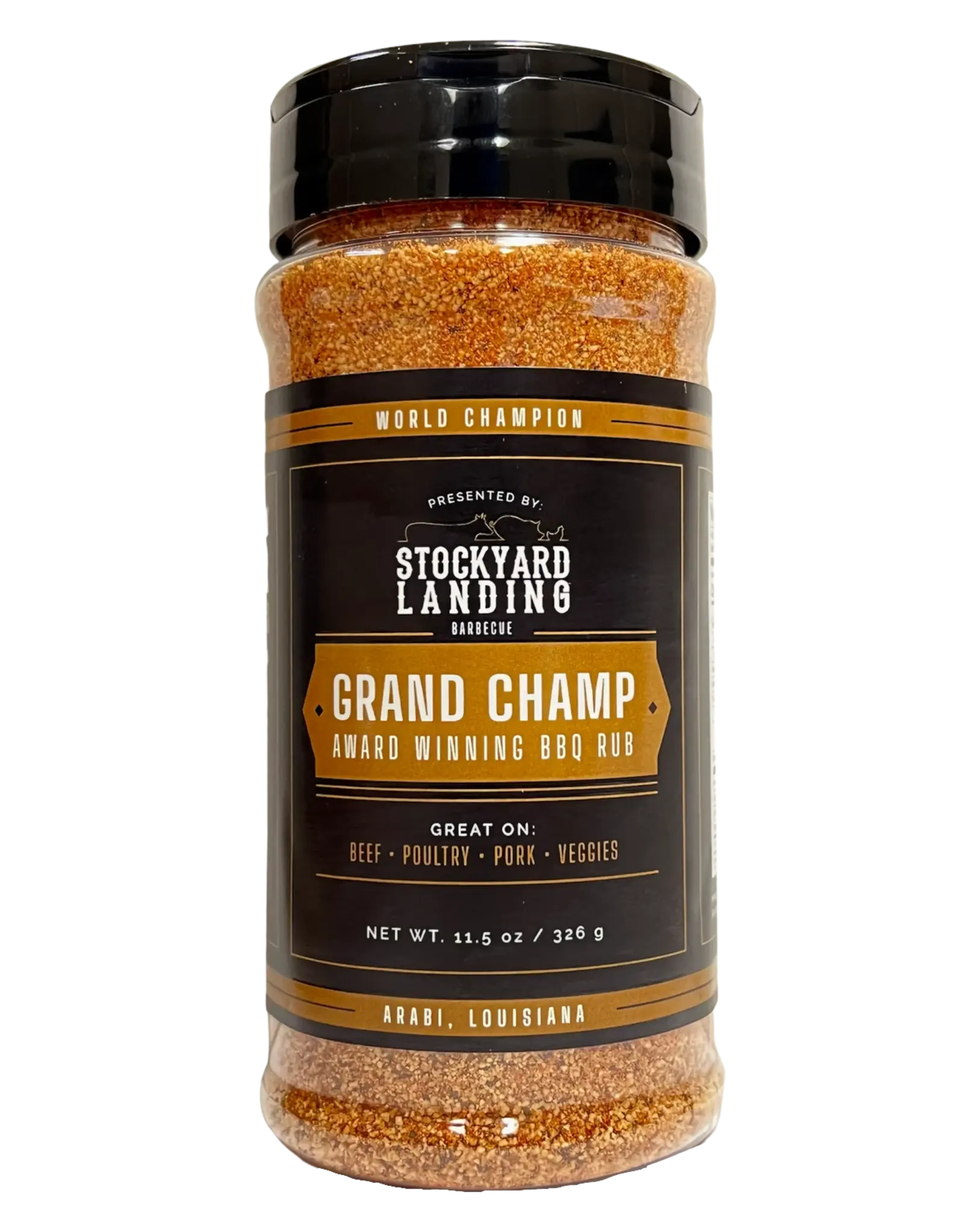 Stockyard Landing Stockyard Landing BBQ - Grand Champ BBQ Rub (11.5 oz.)