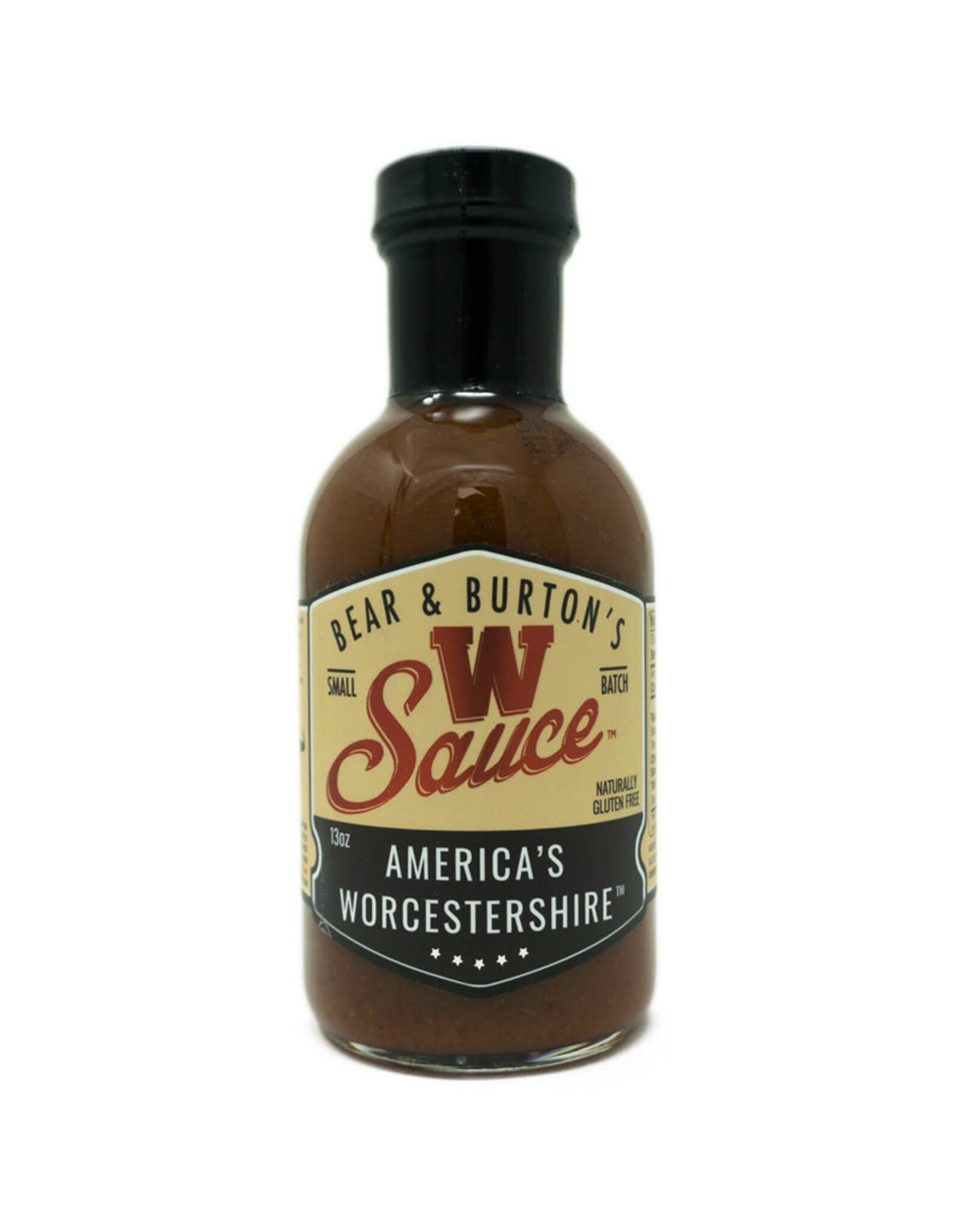 Bear & Burton's Bear & Burtons W Sauce- America's Worcestershire (13 oz.) - 26115